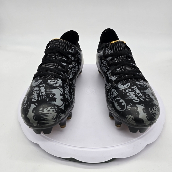 Phenom Elite Shoes Men 5.5 Batman Football Cleats Velocity 2.0 - Picture 2 of 10